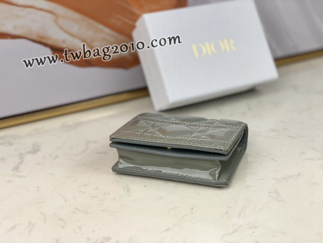 Dior专柜新款钱包迪奥高仿原单lady牛皮零钱包卡包 djfk1583